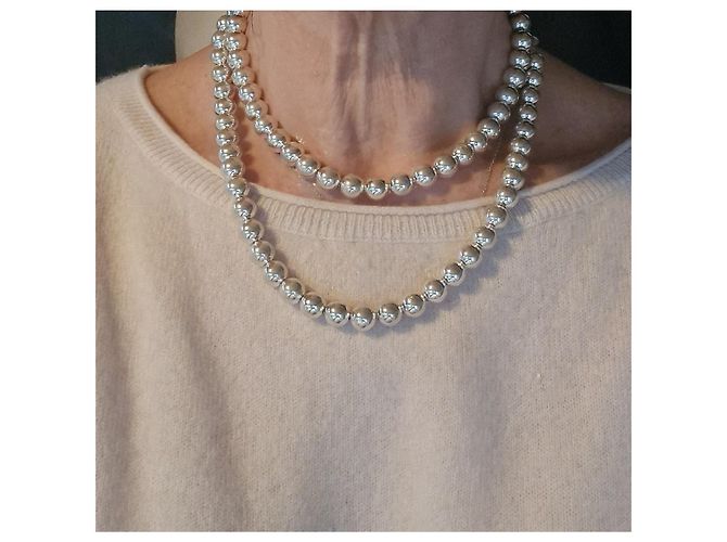 Collana di perle Tiffany & Co in argento 925 - vista 2