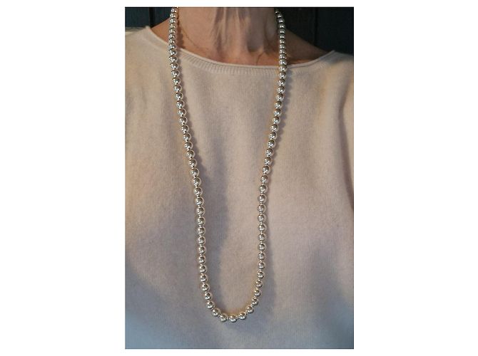 Collana di perle Tiffany & Co in argento 925 - vista 3