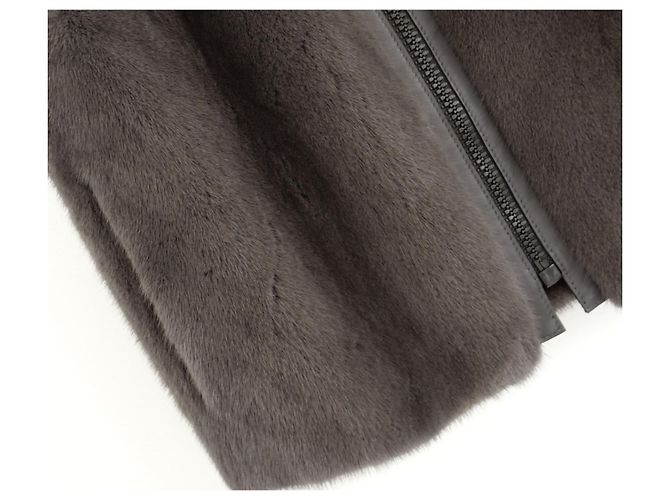 Braune Nerzfutterweste von Louis Vuitton - Ansicht 3