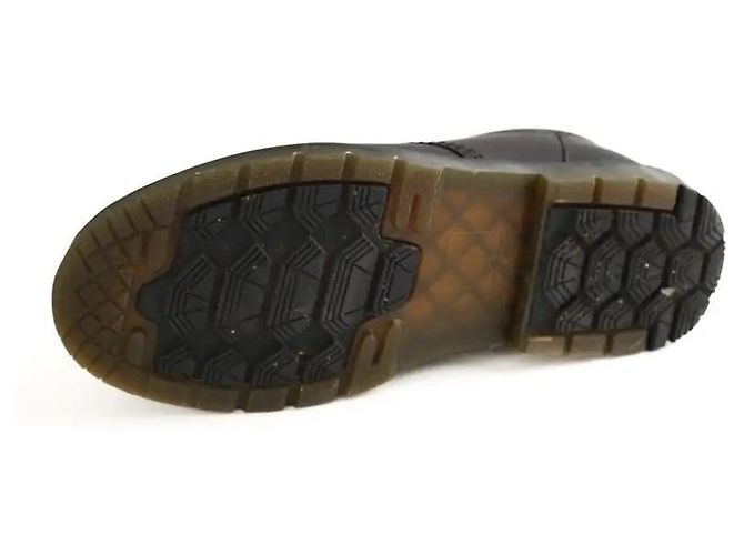 Dr. Martens Mocassins en cuir noirs - vue 6