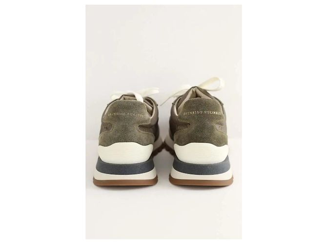 Brunello Cucinelli Grüne Sneaker - Ansicht 2