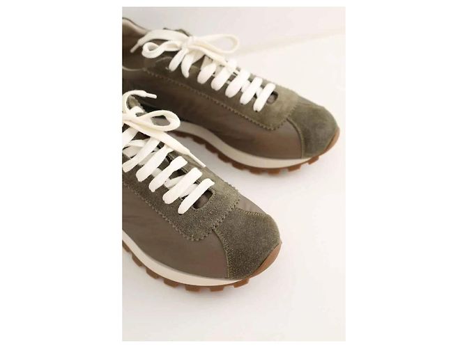 Brunello Cucinelli Grüne Sneaker - Ansicht 4