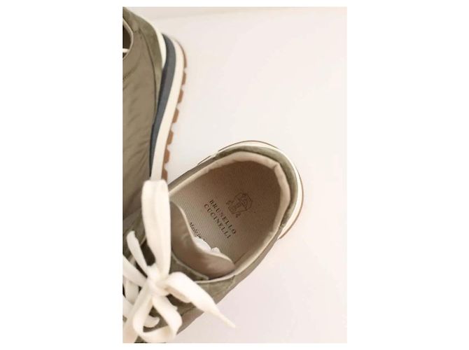Brunello Cucinelli Grüne Sneaker - Ansicht 5