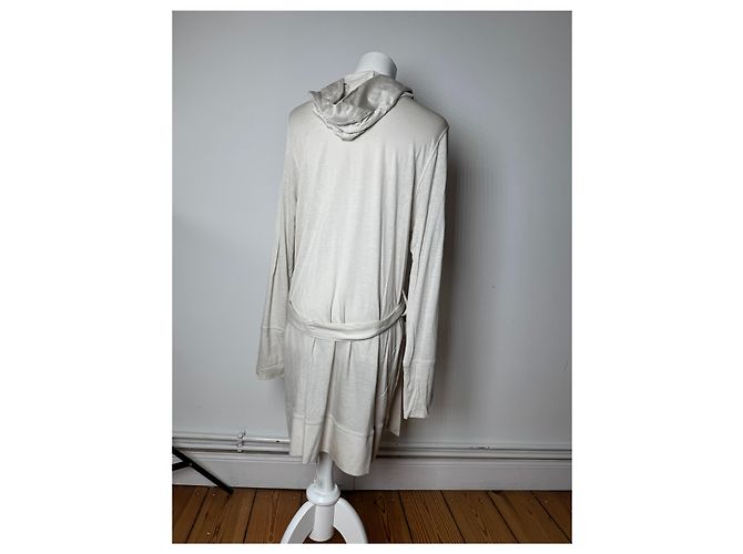 Vintage Courreges Mantel Weiß M Beige - Ansicht 13