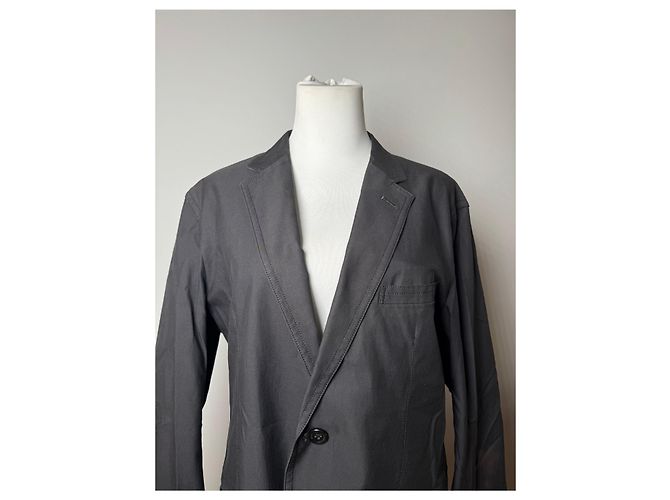 Vintage Burberry Baumwollkurzjacke M schwarz - Ansicht 12