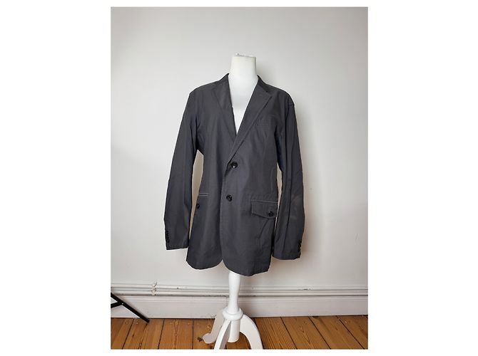 Vintage Burberry Baumwollkurzjacke M schwarz - Ansicht 2
