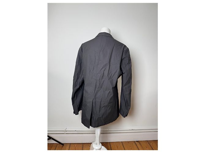 Vintage Burberry Baumwollkurzjacke M schwarz - Ansicht 4
