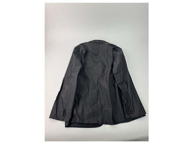 Vintage Burberry Baumwollkurzjacke M schwarz - Ansicht 7