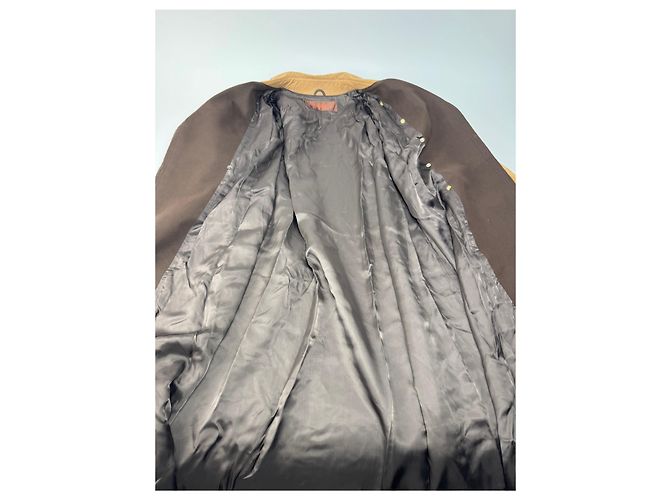 Casaco de camurça vintage Yves Saint Laurent Camel M Camelo - vista 10