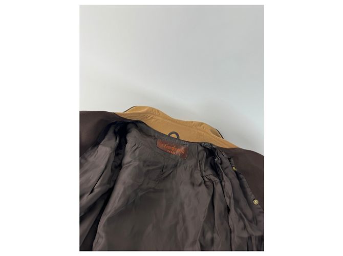 Casaco de camurça vintage Yves Saint Laurent Camel M Camelo - vista 13