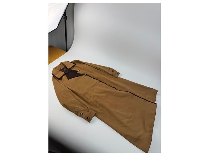Casaco de camurça vintage Yves Saint Laurent Camel M Camelo - vista 4