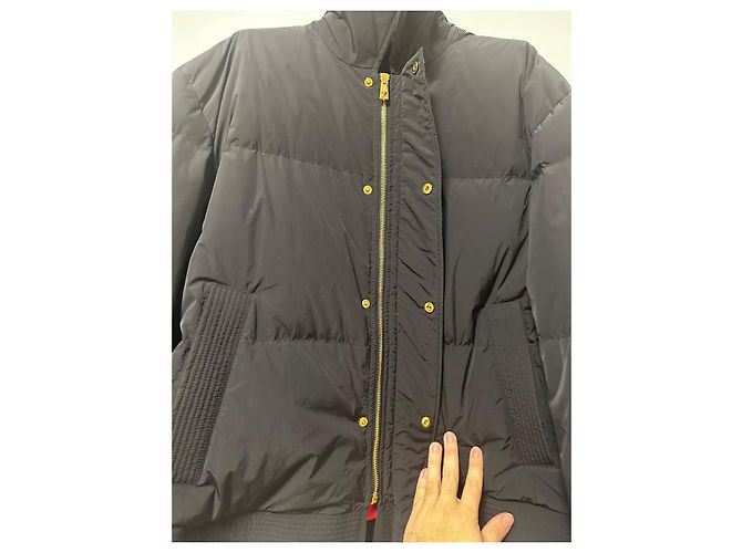 Giacca a vento nera Versace Nero - vista 3