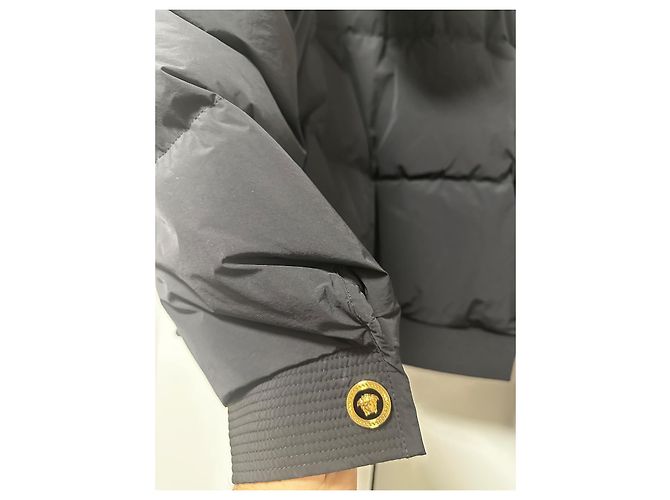 Giacca a vento nera Versace Nero - vista 9