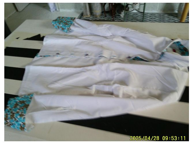 Autre Marque Blusa Pascal Morabito Blanca de Algodón Blanco - vista 7