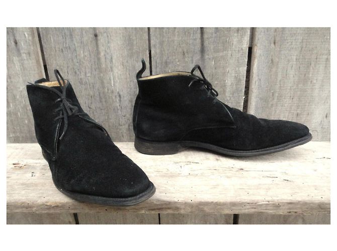 Autre Marque Bowen Boots Black Deerskin - view 2