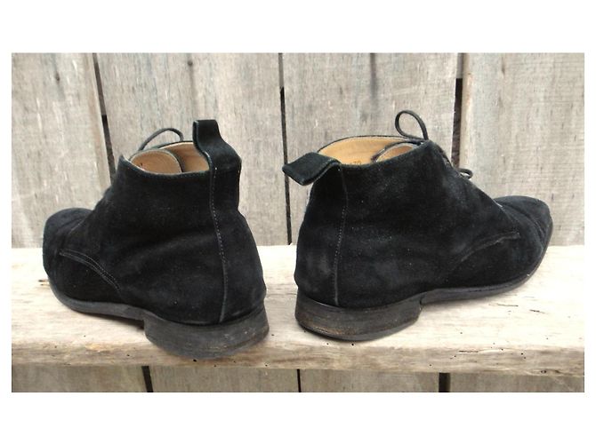 Autre Marque Bowen Boots Black Deerskin - view 4