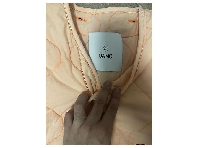 Autre Marque Giacca Liner OAMC x Fragment Bordò Pesca - vista 4