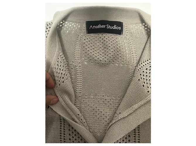 Autre Marque Another Studios Knitted Cardigan Beige - view 6