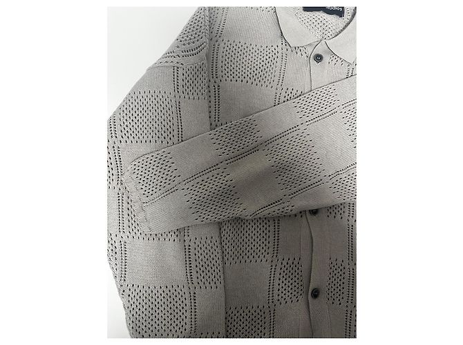 Autre Marque Another Studios Knitted Cardigan Beige - view 7