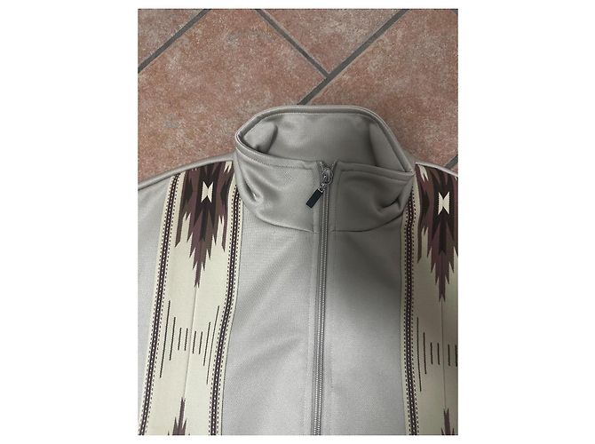 Autre Marque Kapital KOCHI & ZEPHYR Trainingsjacke Beige Hellbraun Dunkelbraun - Ansicht 4