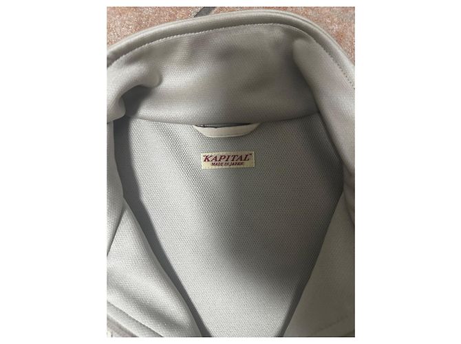Autre Marque Kapital KOCHI & ZEPHYR Trainingsjacke Beige Hellbraun Dunkelbraun - Ansicht 6