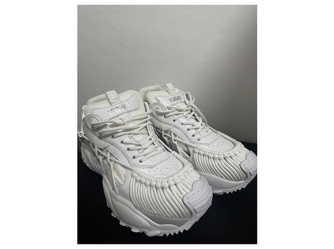 Baskets Blanches Versace Mercury M_VS_01 - vue 2
