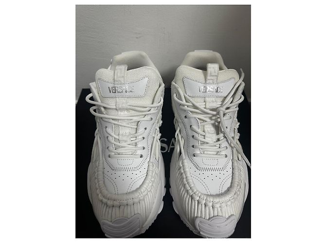 Baskets Blanches Versace Mercury M_VS_01 - vue 4