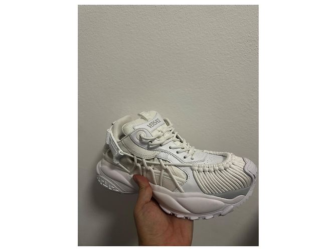 Baskets Blanches Versace Mercury M_VS_01 - vue 6