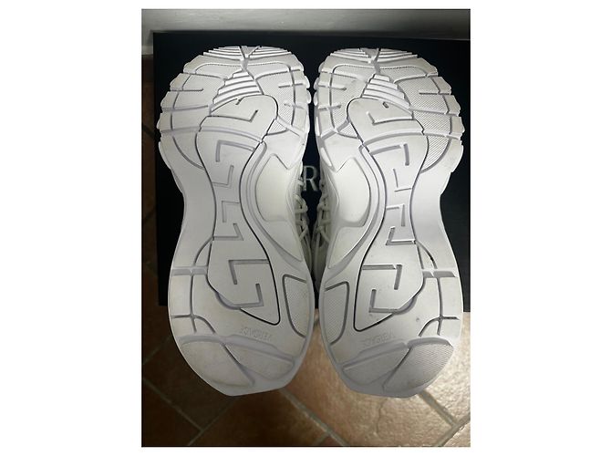 Baskets Blanches Versace Mercury M_VS_01 - vue 8