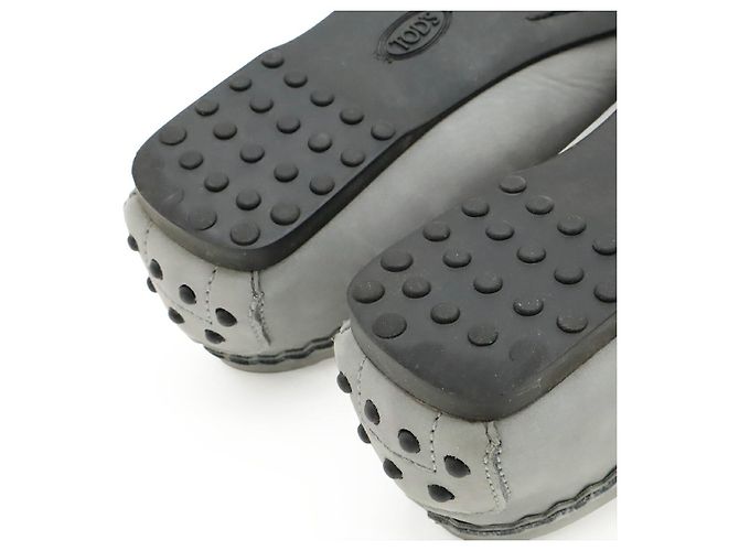 TOD'S Nubuck Slipper Grau - Ansicht 8