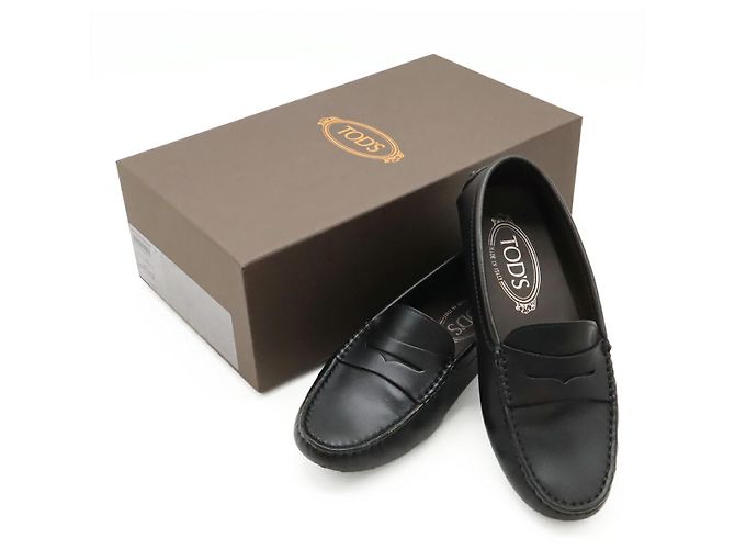 Tod's Gommini Leder Slipper Schwarz - Ansicht 9