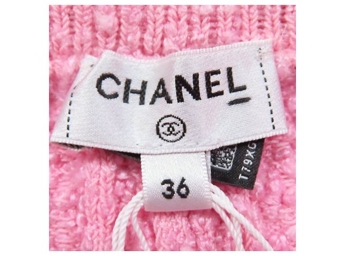 Timeless Chanel Tweed-Hose Pink - Ansicht 7