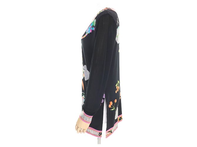 Autre Marque Vestido de algodón LEONARD FASHION Negro - vista 2