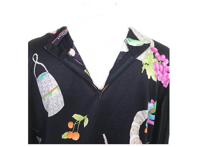 Autre Marque Vestido de algodón LEONARD FASHION Negro - vista 5