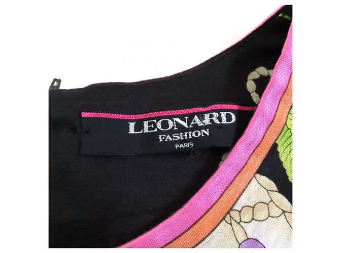 Autre Marque Vestido de algodón LEONARD FASHION Negro - vista 8