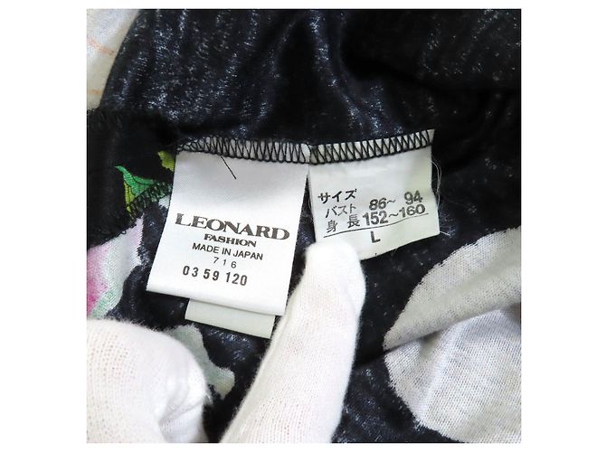 Autre Marque Vestido de algodón LEONARD FASHION Negro - vista 9