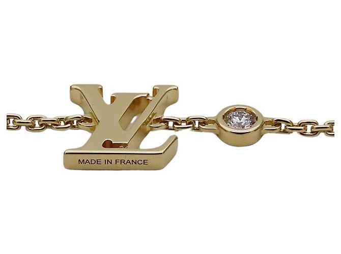 Collana Idylle Blossom di Louis Vuitton D'oro - vista 2