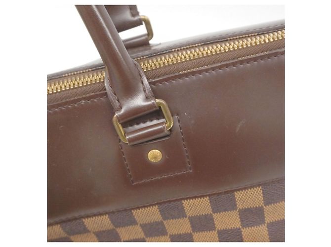 Borsa Boston Damier Greenwich PM Louis Vuitton in Ebano Damier ebene - vista 10