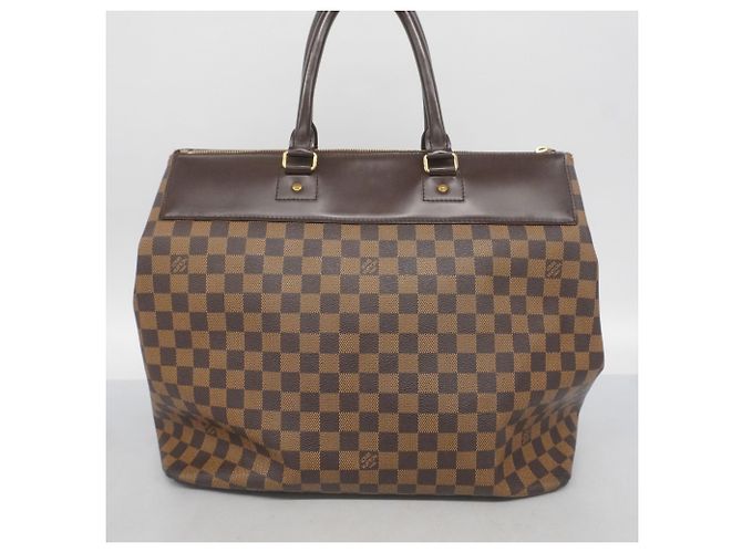 Borsa Boston Damier Greenwich PM Louis Vuitton in Ebano Damier ebene - vista 18