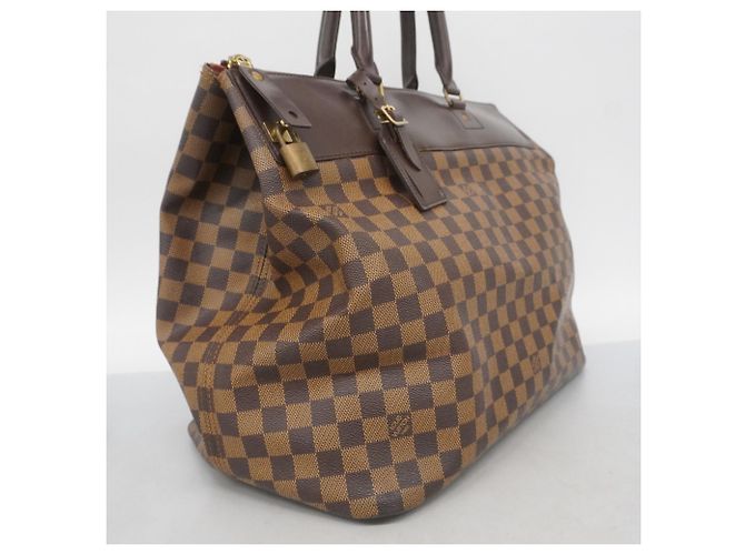 Borsa Boston Damier Greenwich PM Louis Vuitton in Ebano Damier ebene - vista 2
