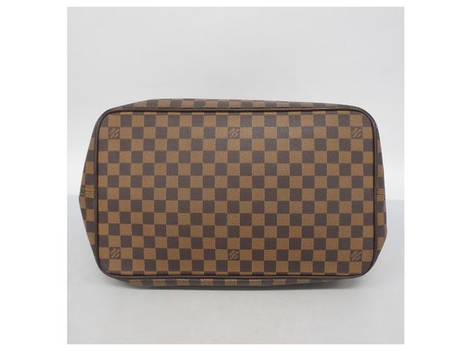 Borsa Boston Damier Greenwich PM Louis Vuitton in Ebano Damier ebene - vista 3