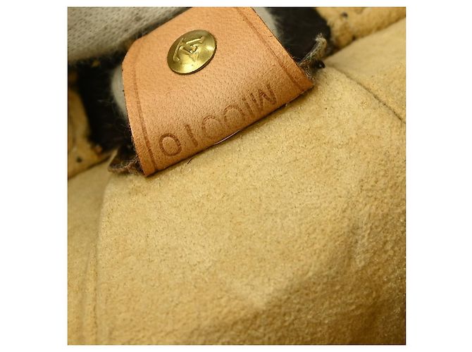 Borsa Looping Louis Vuitton in tela Monogram GM Marrone - vista 5