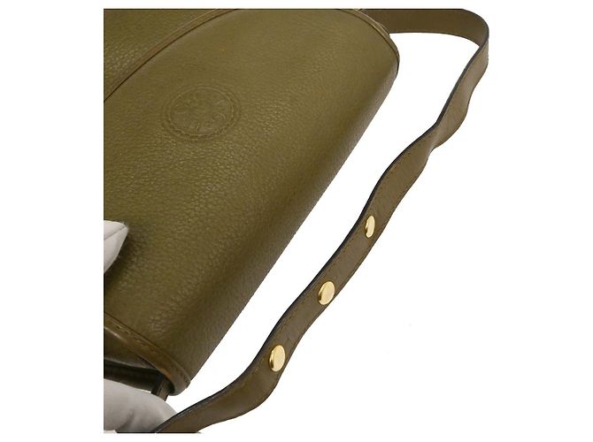 Gucci Vintage Leather Verde - vista 6