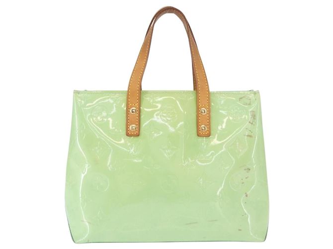 Borsa Reade Monogram Vernis PM di Louis Vuitton Verde - vista 2