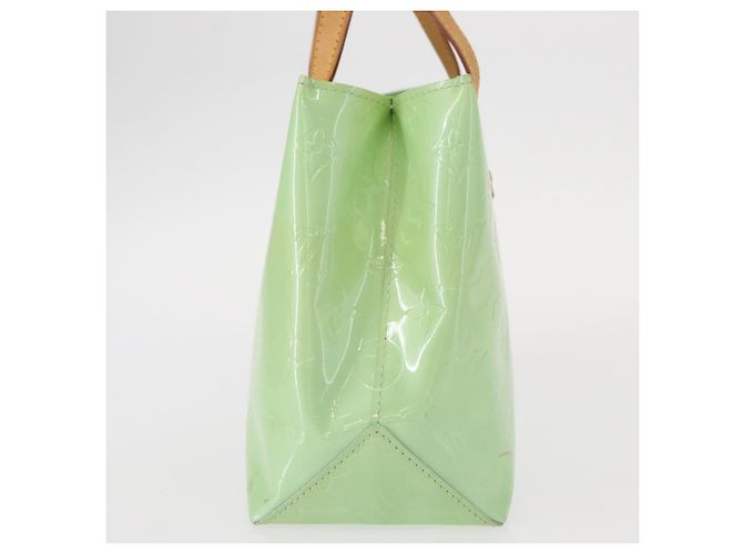 Borsa Reade Monogram Vernis PM di Louis Vuitton Verde - vista 3
