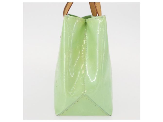 Borsa Reade Monogram Vernis PM di Louis Vuitton Verde - vista 4