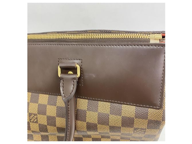 Borsa Boston Damier Greenwich PM Louis Vuitton Damier ebene - vista 12