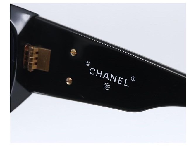 Gafas de sol CHANEL Logo de plástico Negro - Ansicht 6