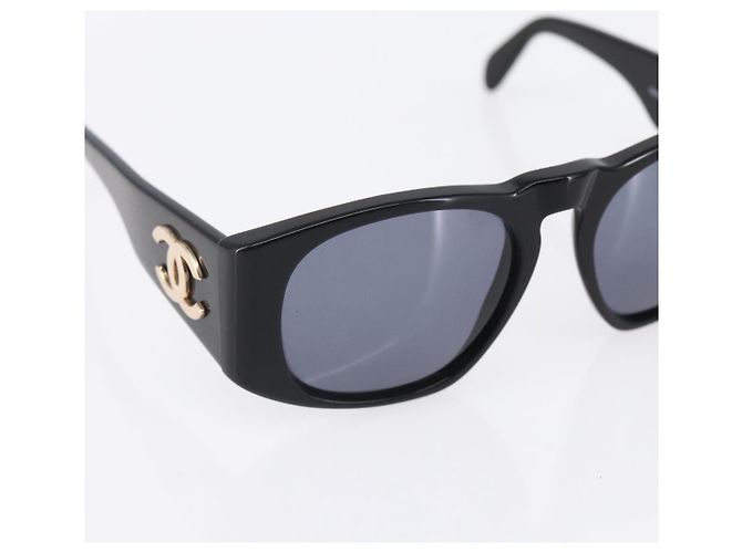 Gafas de sol CHANEL Logo de plástico Negro - Ansicht 7