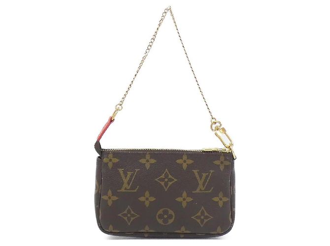 Mini Pochette Accessori Monogramma Louis Vuitton Marrone - vista 2